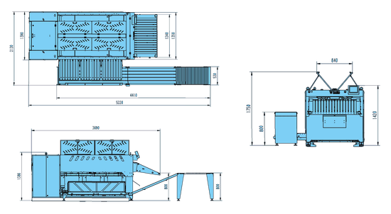 Складыватель для полотенец Weishi ZDT-05-1200