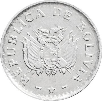 2 сентаво 1987 Боливия
