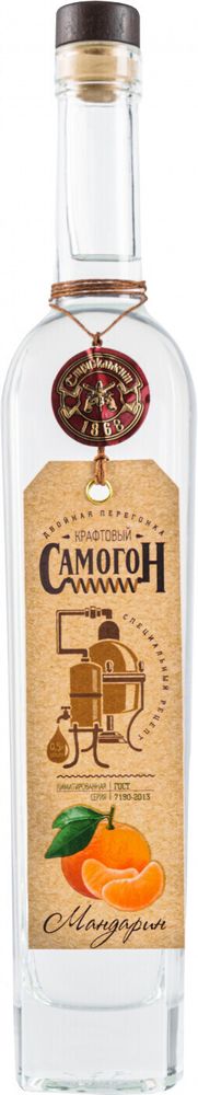 Настойка горькая Самогон крафтовый мандарин