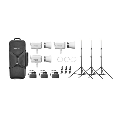 Комплект светодиодных осветителей Godox LITEMONS LA300Bi K3