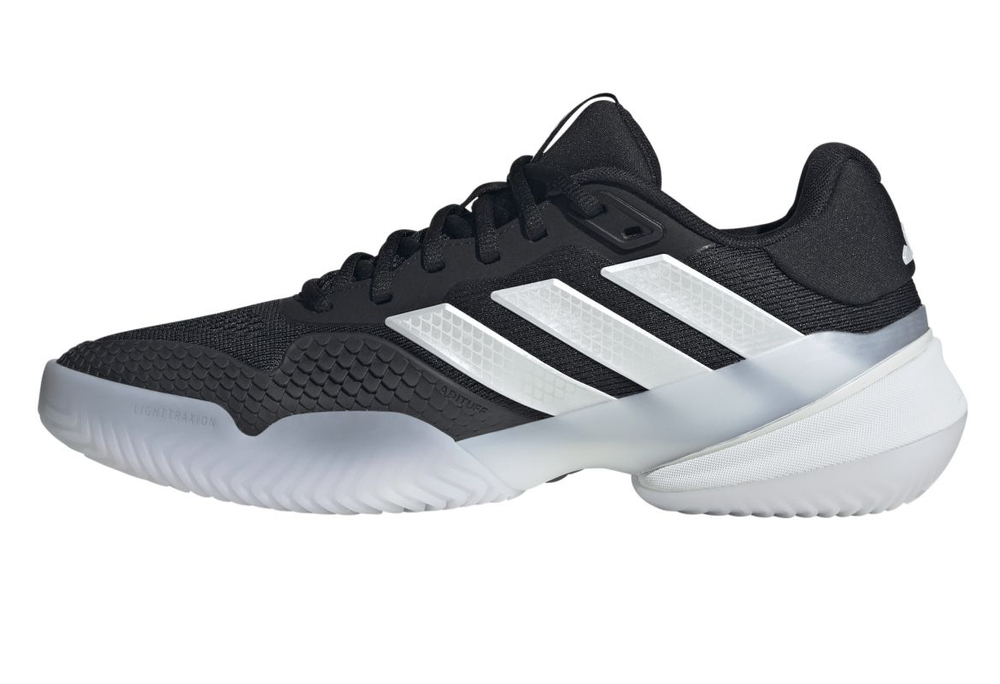 Теннисные кроссовки Adidas Barricade 14 M - core black/zero metalic/lucid red