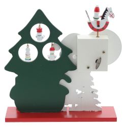 GAEM Изделие декоративное "Рождество"(муз), L20 W6 H22 см