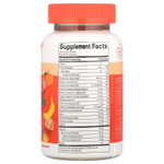 SmartyPants, Kids Plus, жевательные мармеладки с омега и мультивитамины, лимон, апельсин и клубника, банан, 60 жевательных таблеток