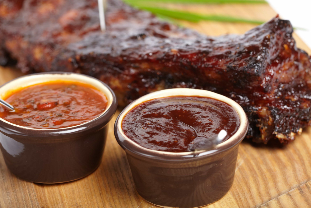 Ребра свиные из смокера (BBQ)