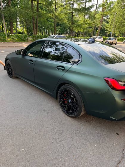 Carbins Color PPF Matte Dark Green MF 16D зеленая матовая цветная полиуретановая защитная антигравийная пленка
