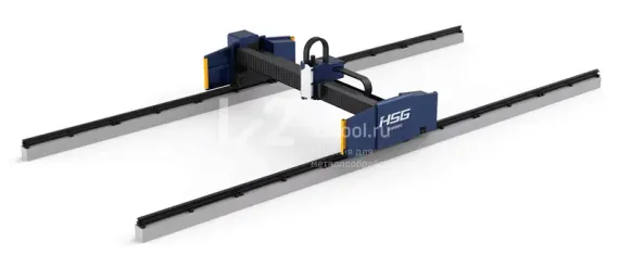 Базовый широкоформатный лазерный станок HSG Laser серии GFC для резки листового металла