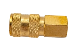 Быстроразъем RF-BSE1-3SF пневматический с клапаном, внутренняя резьба 3/8" (в пластиковом держателе) ROCKFORCE