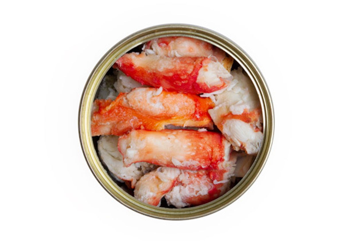 Краб натуральный камчатский ж/б, 250г