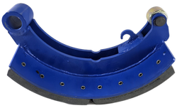 Колодка барабанного тормоза а/м КАМАЗ-5460, 6522, 6520, Нефаз 5297 на средний и задний мост МАДАРА (нижняя/сварная ширина 180 мм.) АККОР