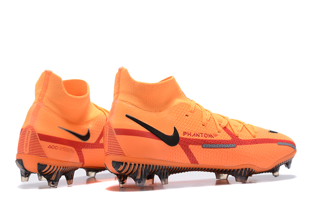 Бутсы Nike Phantom GT2 Dynamic Fit Elite FG (Оранжевый)