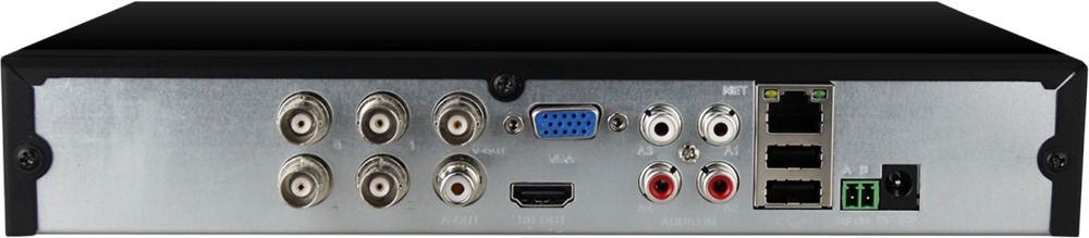 PX-XVR-C4K1 (BV) гибридный 5 в 1 видеорегистратор, 4 канала 8.0Мп*8к/с, 1HDD, H.265