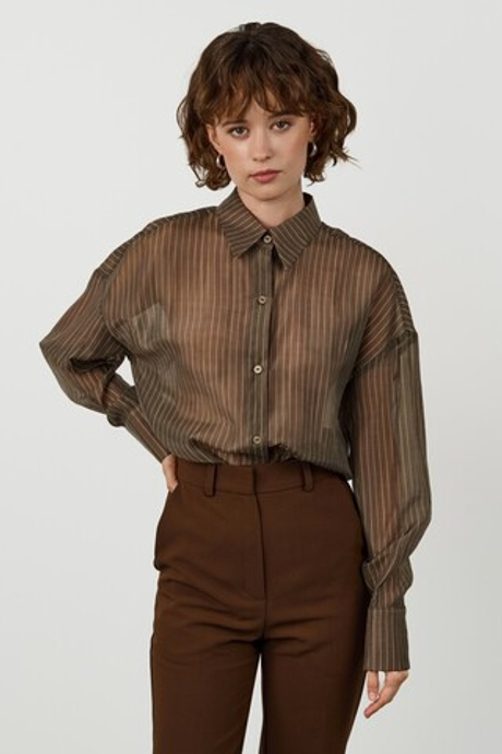 Блуза в полоску