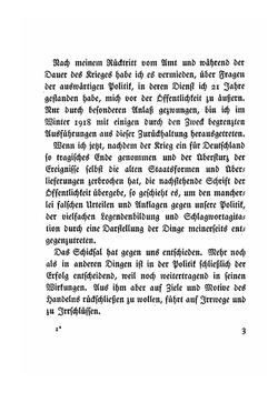 Ursachen und Ausbruch des Weltkrieges | Günther Gottlieb Karl Eugen von Jagow