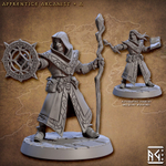 Человек Маг Волшебник Колдун Чародей 1 шт миниатюра для dnd, днд, pathfinder, фентези, Настольная игра, НРИ, Варгейм, РПГ