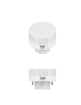 Лампочка светодиодная General GX53, 10 Вт. теплый белый 2700К, 1 шт.