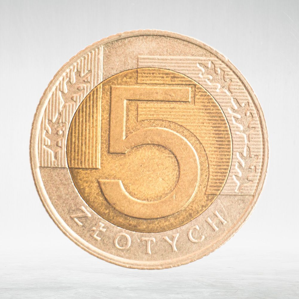 Poland, 5 Zlotys, 2015, VF