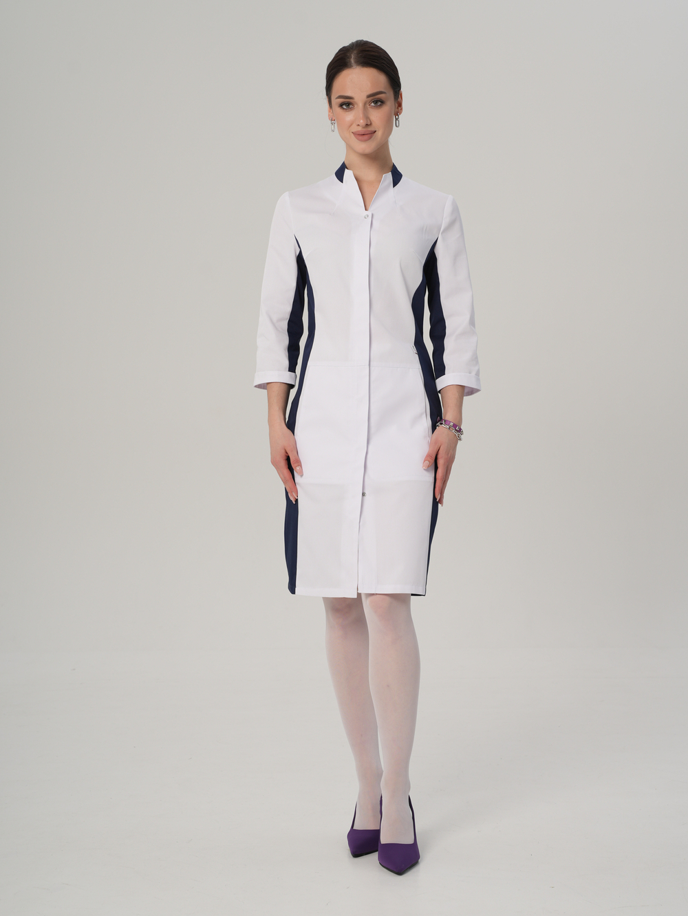 Халат медицинский женский | Х-253 ак 3/4 сатори