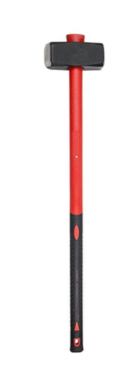 БИБЕР 85185 Кувалда кованая, обрат. фиберглас. рукоятка "Профи" 5 кг