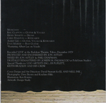 Eric Clapton / Just One Night (2CD)