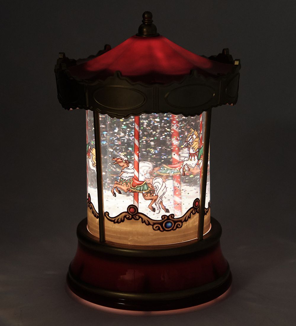 XM-848/2 Новогодняя карусель с подсветкой