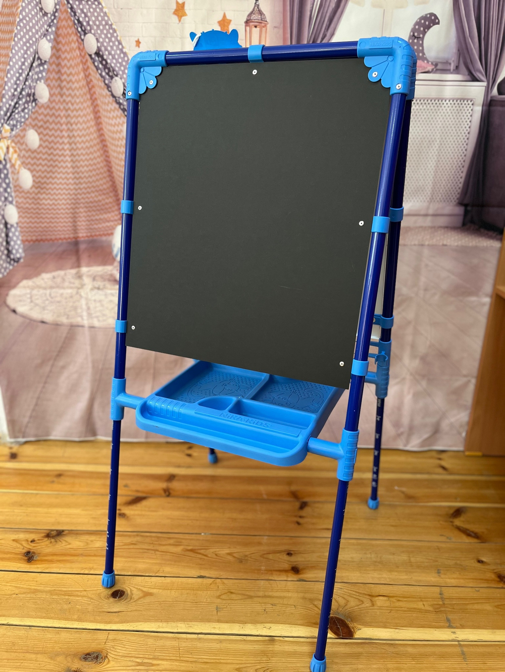 Мольберт для детей двусторонний РАСТУЩИЙ М2Л NIKA, синий