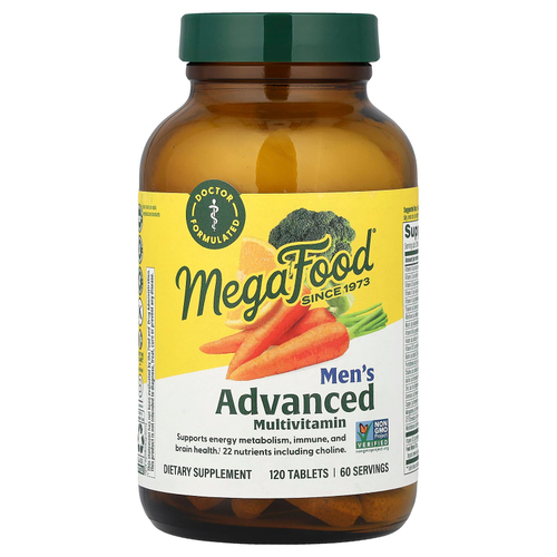 MegaFood, комплекс витаминов и микроэлементов для мужчин, 120 таблеток