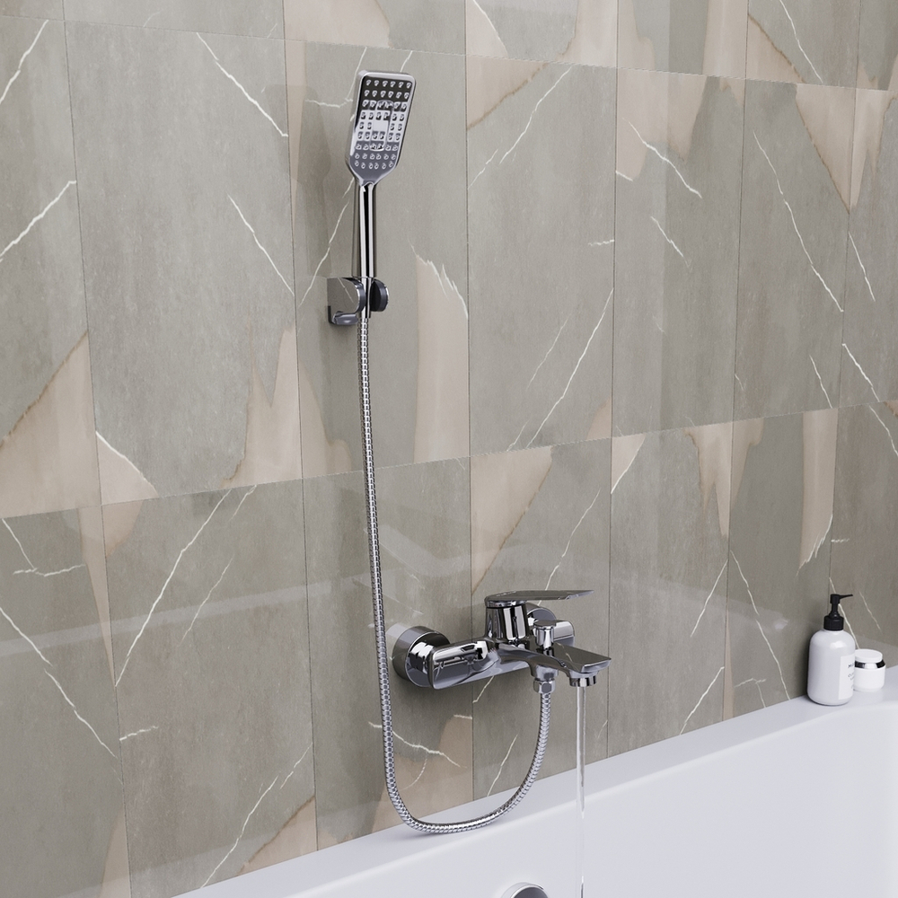 Смеситель для ванны 35k MIXLINE ML25-01 "Real"