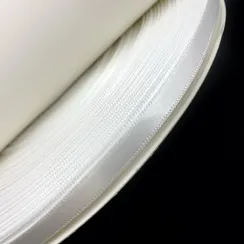 Атласная лента 6 мм, белая, Arta-F