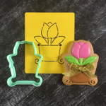 Тюльпан №18 в вазе