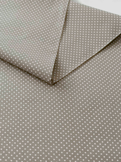 Ткань бязь плательная, рис. "Горох 2 мм", ширина 150 см, арт. 065