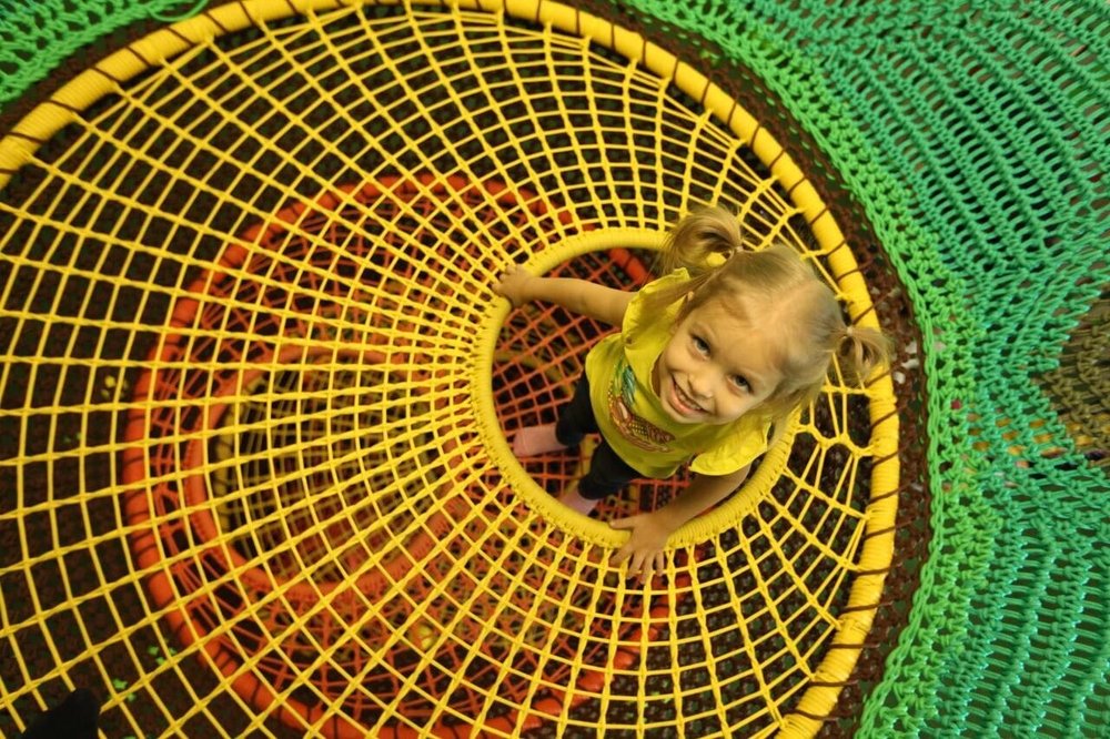 Вязаный лабиринт "Дерево" 3x2,5 м