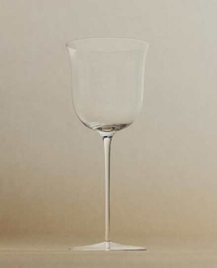 ZARA HOME ХРУСТАЛЬНЫЙ БОКАЛ ДЛЯ ВИНА, ПРОЗРАЧНЫЙ