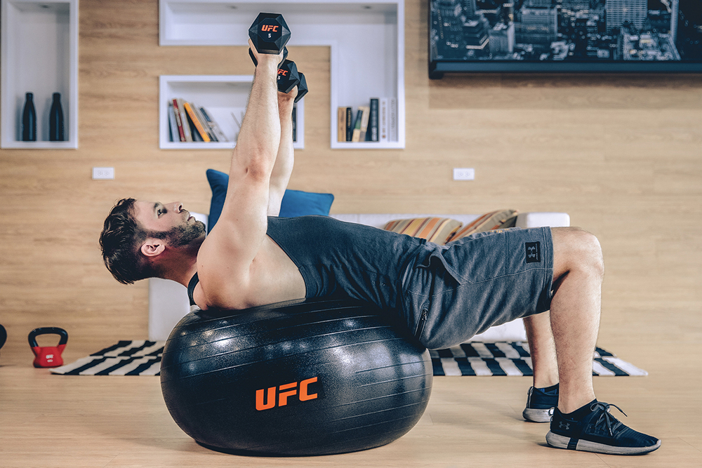 Гантель UFC Octagon Dumbbell 15кг