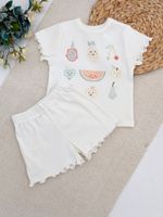 Комплект для девочки «Веселый фрукт»