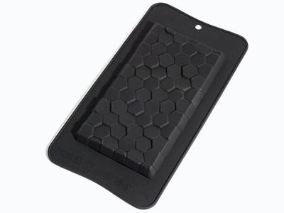 Силиконовая форма «Шоколадка-шестигранники» SA2168, Silico, Россия