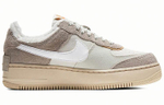Кроссовки Nike Air Force 1 Low Fur-Lined Shadow (Женская размерная сетка)