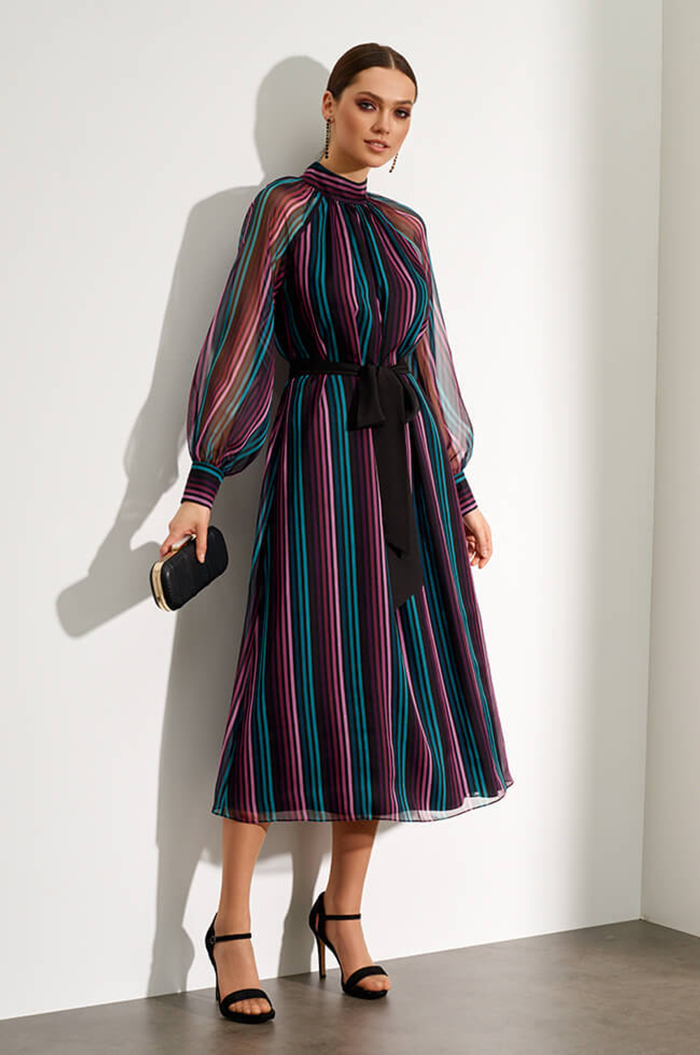 51429 Платье женское (мультиколор)