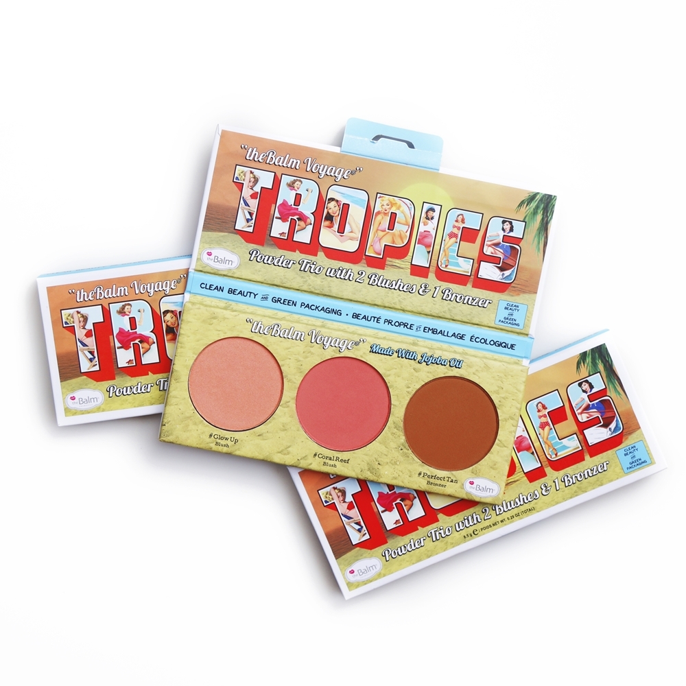 theBalm Voyage Tropics - бронзер и румяна, 8,5 g