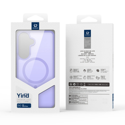 Чехол светло-фиолетового цвета с MagSafe для Samsung Galaxy S26+ Плюс, серия Yind Series от Dux Ducis