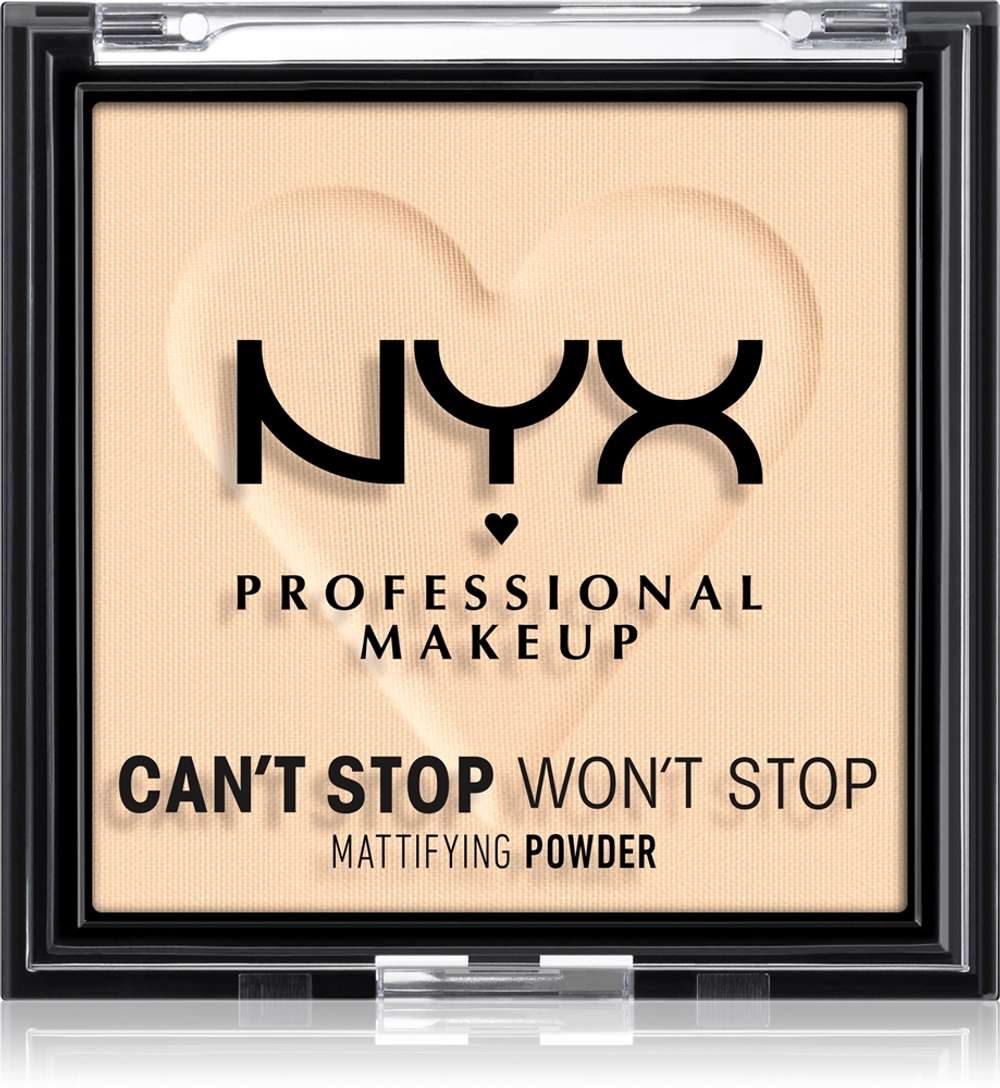 NYX Professional Makeup Can't Stop Won't Stop Mattifying Powder - матирующая пудра, 6 g