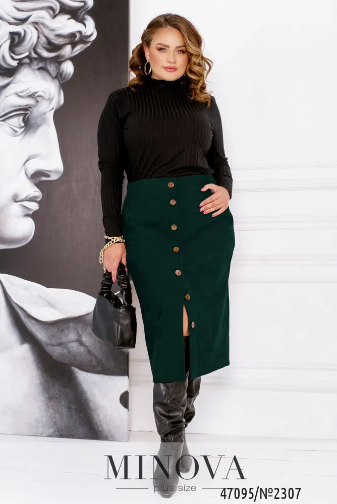 Юбка 2307-зеленый Minova