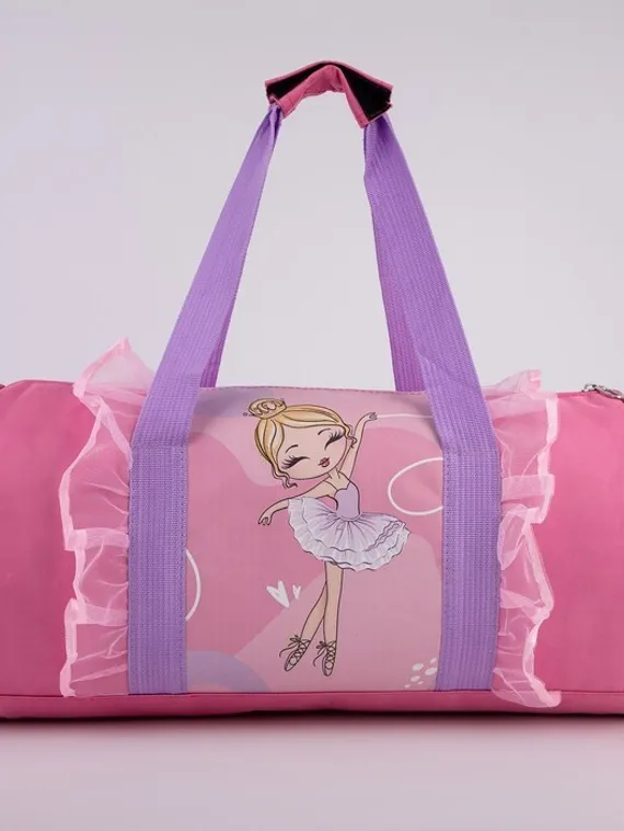 Сумка детская спортивная «Балерина», 40 х 20 х 20см