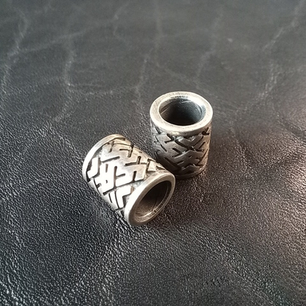 Бусина "Папоротник"