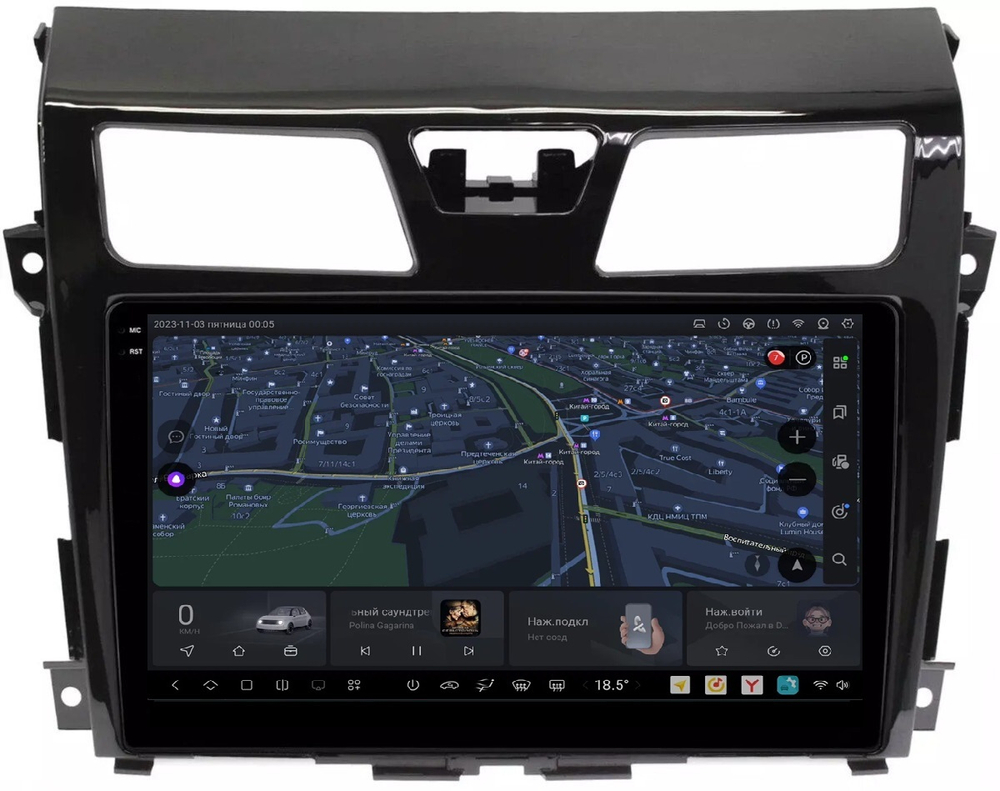 Магнитола для Nissan Teana L33 2014-2016 - Carmedia OL-1665 QLed+2K, Android 13, UIS7870 (DUDU7), CarPlay, SIM-слот