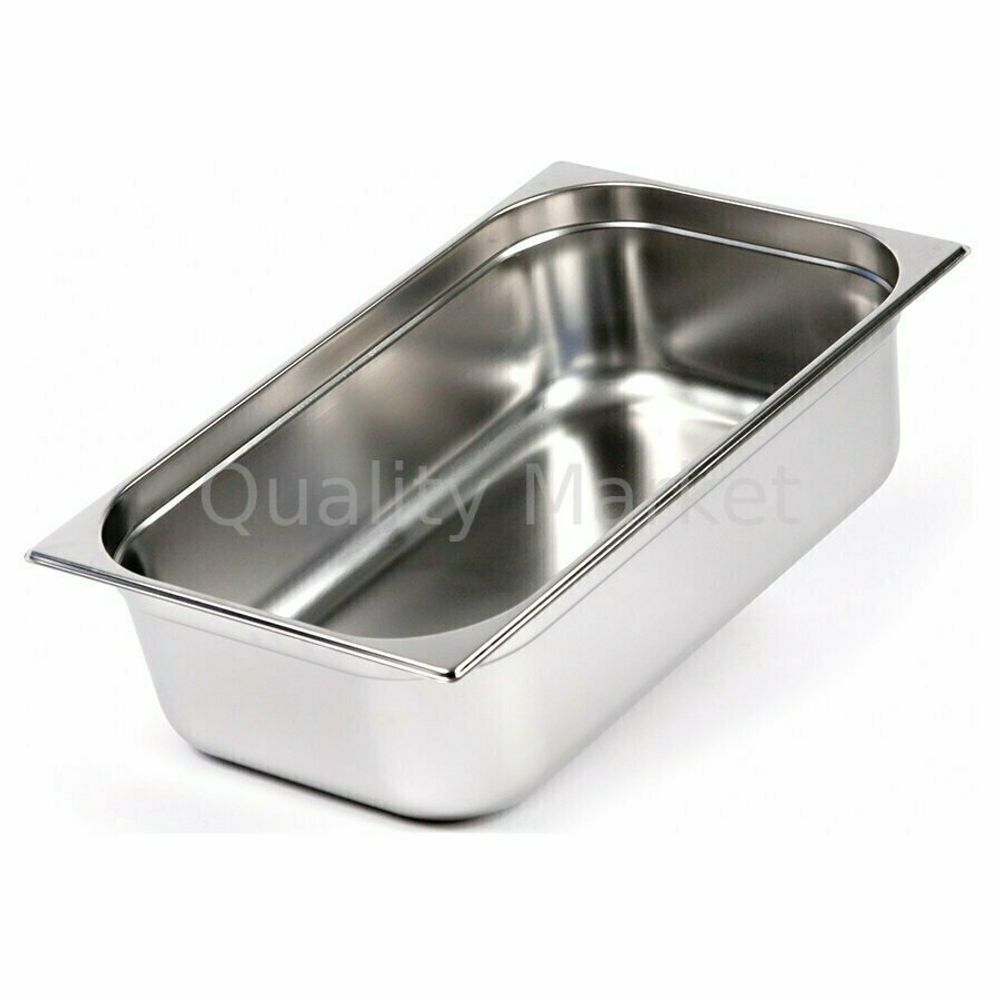 ГАСТРОЕМКОСТЬ 1/1х4&#39;&#39; 530х325х100 мм Luxstahl