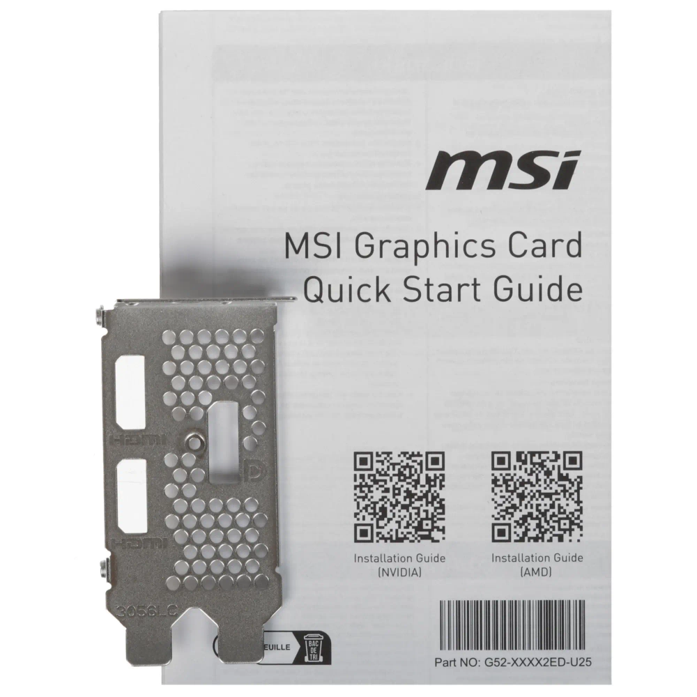 Видеокарта MSI Geforce RTX 3050 LP OC