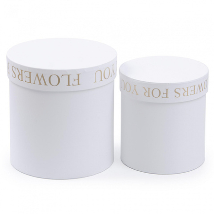 Набор/2шт Flower 16*16.5. 13*14 БЕЛЫЙ