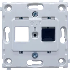 Donel R98 METAL механизм розетки RJ45 (одиночная) cat.6/ClassE-8, серия DA
