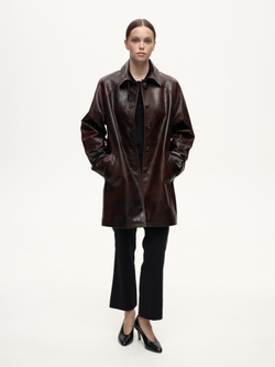 Кожаное пальто Маргарет