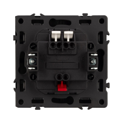 Механизм выключателя двухклавишный непроходной LED SWT-NOBE-MK02-SFPL-L-GR (230V, 10A) (Arlight, -) 054266